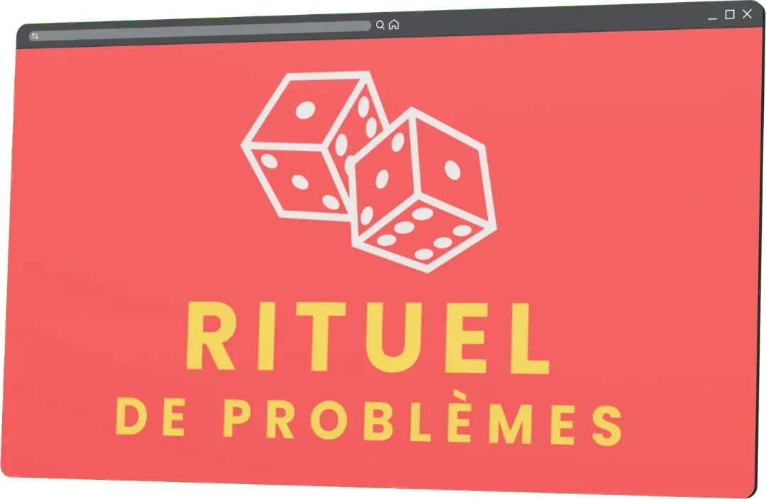 Le rituel de problèmes